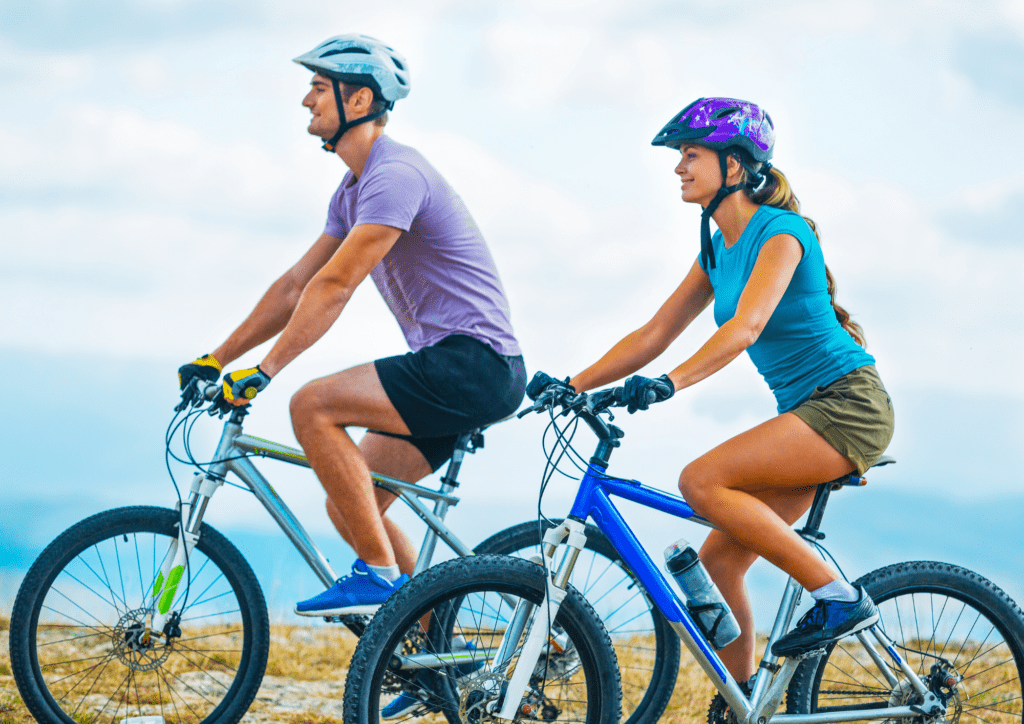 bxbike.com man and women riding bicycle